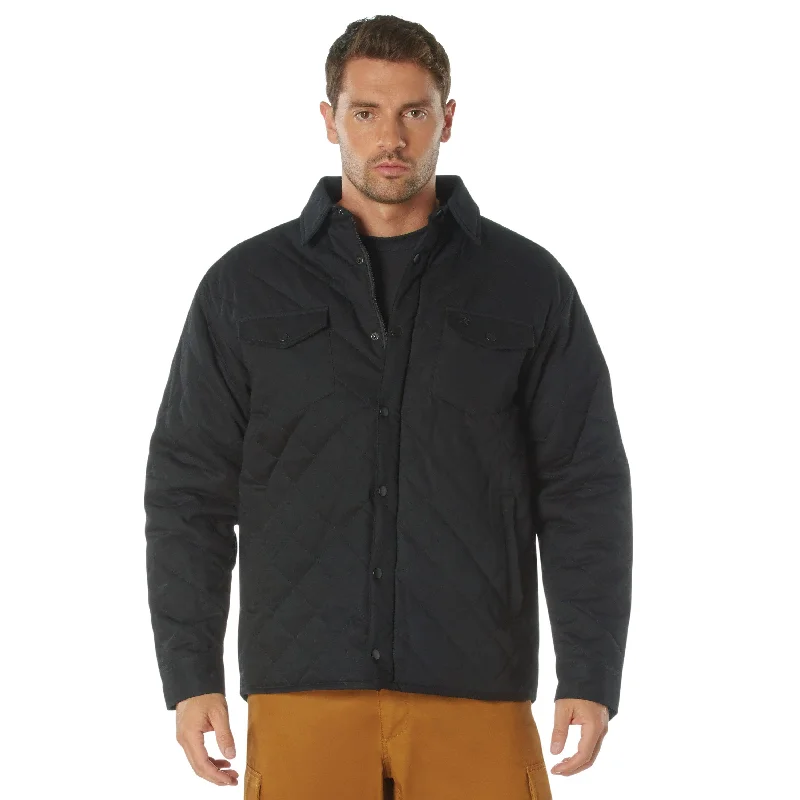 Trends Rothco Diamond Quilted Cotton Jacket