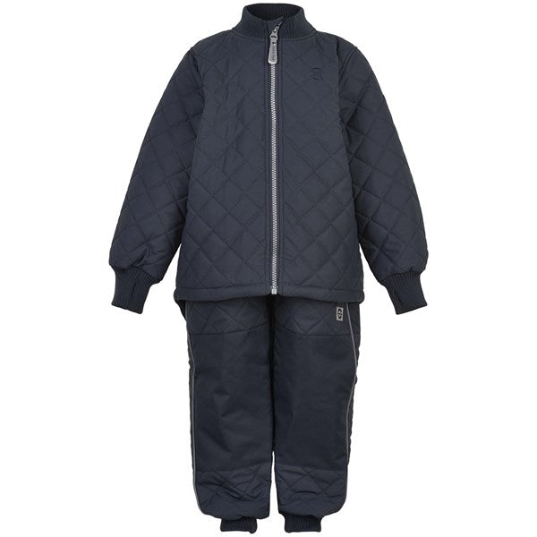 Romantic And Sweet Mikk-Line Thermo Set w. Fleece Blue Nights