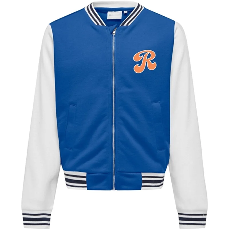 Cute Style Kids ONLY Dazzling Blue Rebel Connie Marais Bomber Jacket