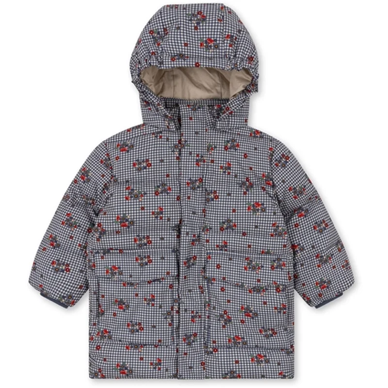 Celebrity Must-have Konges Sløjd Blossom Check Nutti Down Jacket