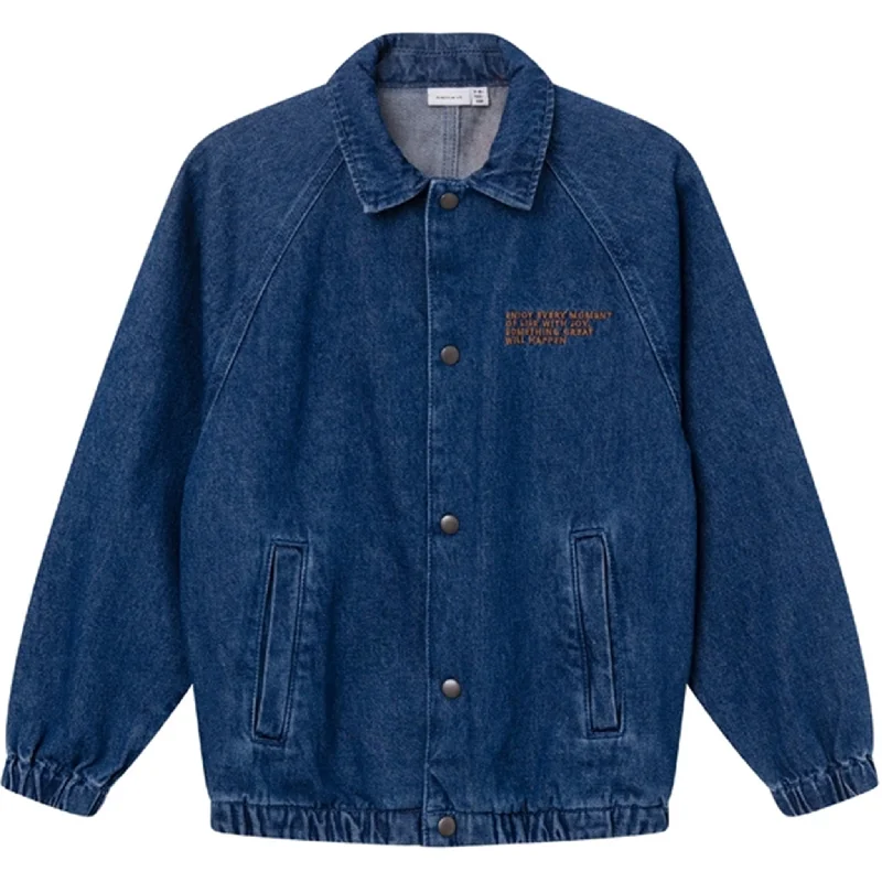 Fashion Design Name it Dark Blue Denim Kasper Denim Shirt