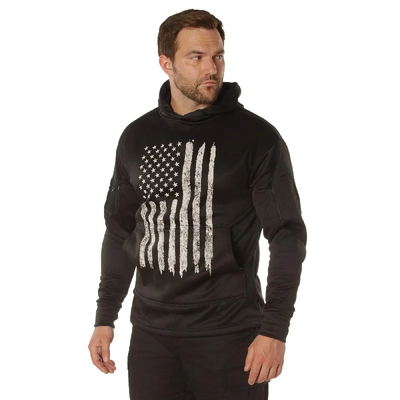 Unique Prints Rothco Concealed Carry U.S. Flag Hoodie