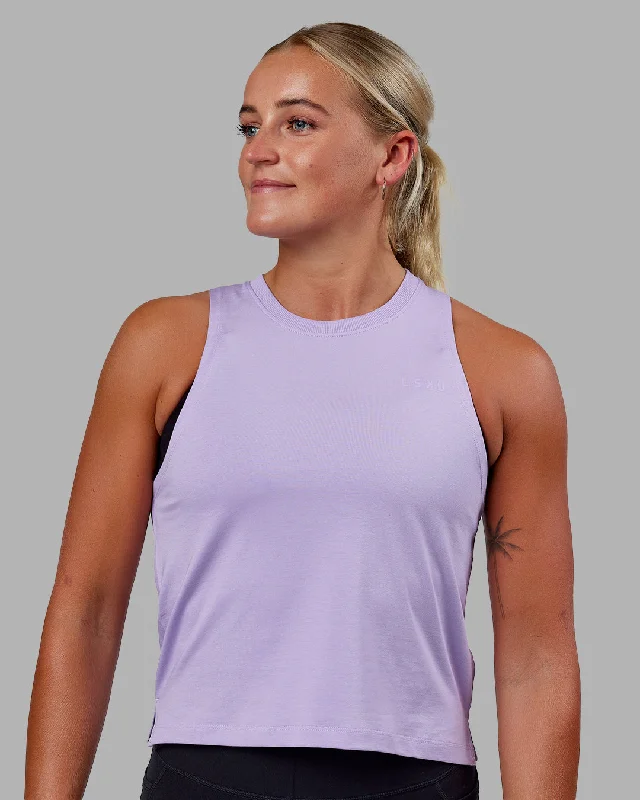 Denim Design Deluxe PimaFLX Tank - Pale Lilac