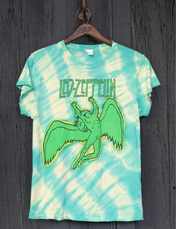 Must-have For Autumn And Winter Led Zeppelin Icarus Crew Tee, Mystic