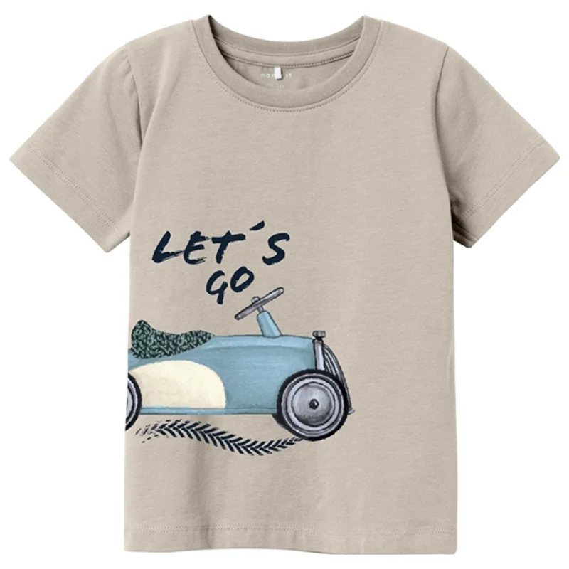High Street Design Name it Peyote Melange Lamer T-Shirt