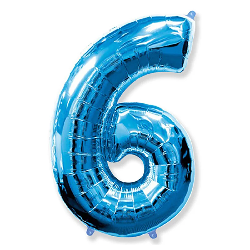 Classic And Versatile 42 inch NUMBER 6 - BLUE