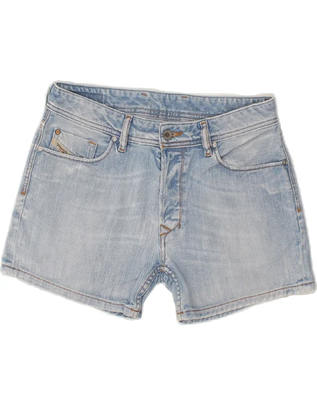 Fresh And Simple DIESEL Womens Denim Shorts W30 Medium Blue Cotton
