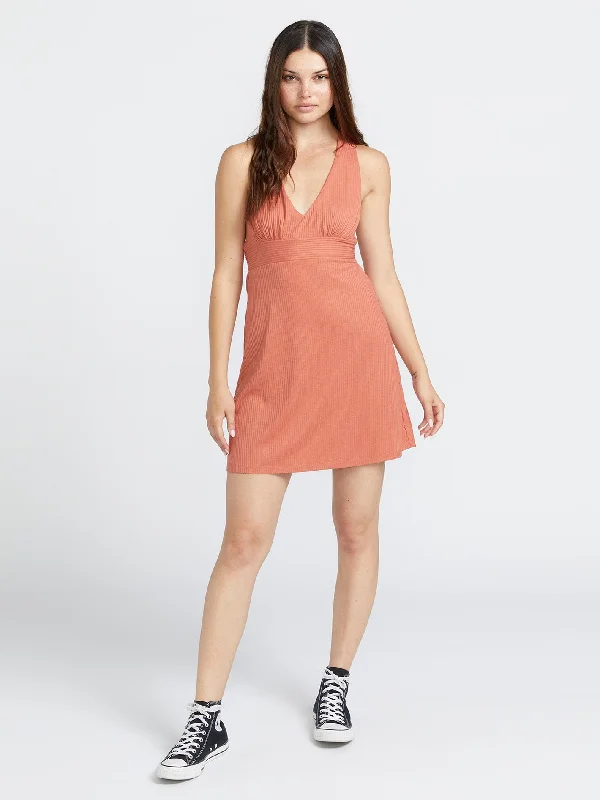 Fresh Comfort Island Bopper Dress - Rosewood